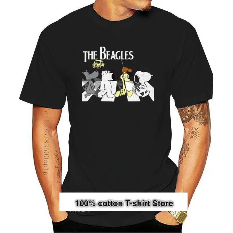 Camiseta con estampado de Beagles para hombre, camiseta personalizada, novedad 0