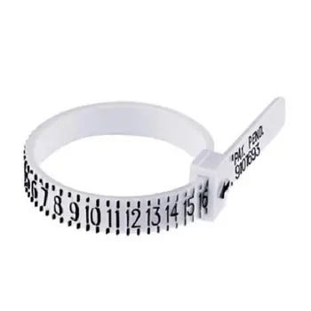 Магазинный измерительный инструмент для калибровки колец Многоразовый калибр для ювелирного магазина Размер круга пальца для ювелирного магазина