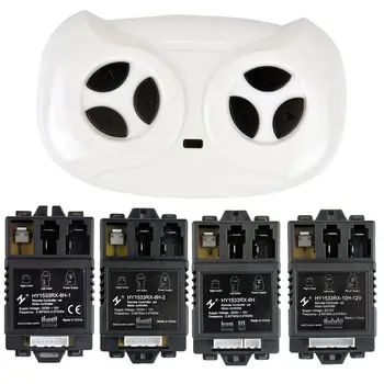 Приемник Bluetooth 2.4G Пластиковый детский контроллер электромобиля Приемник передатчика плавного пуска 12V для HY1533RX