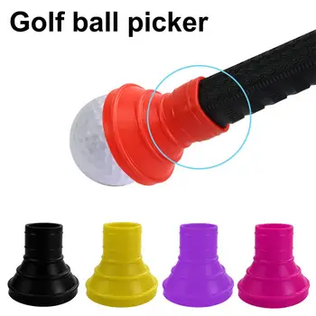 Устройство для подбора мячей для гольфа Зажим для мячей Резиновый Эластичный Универсальный мини-мяч для подбора спортивных мячей для гольфа Retriever Golf